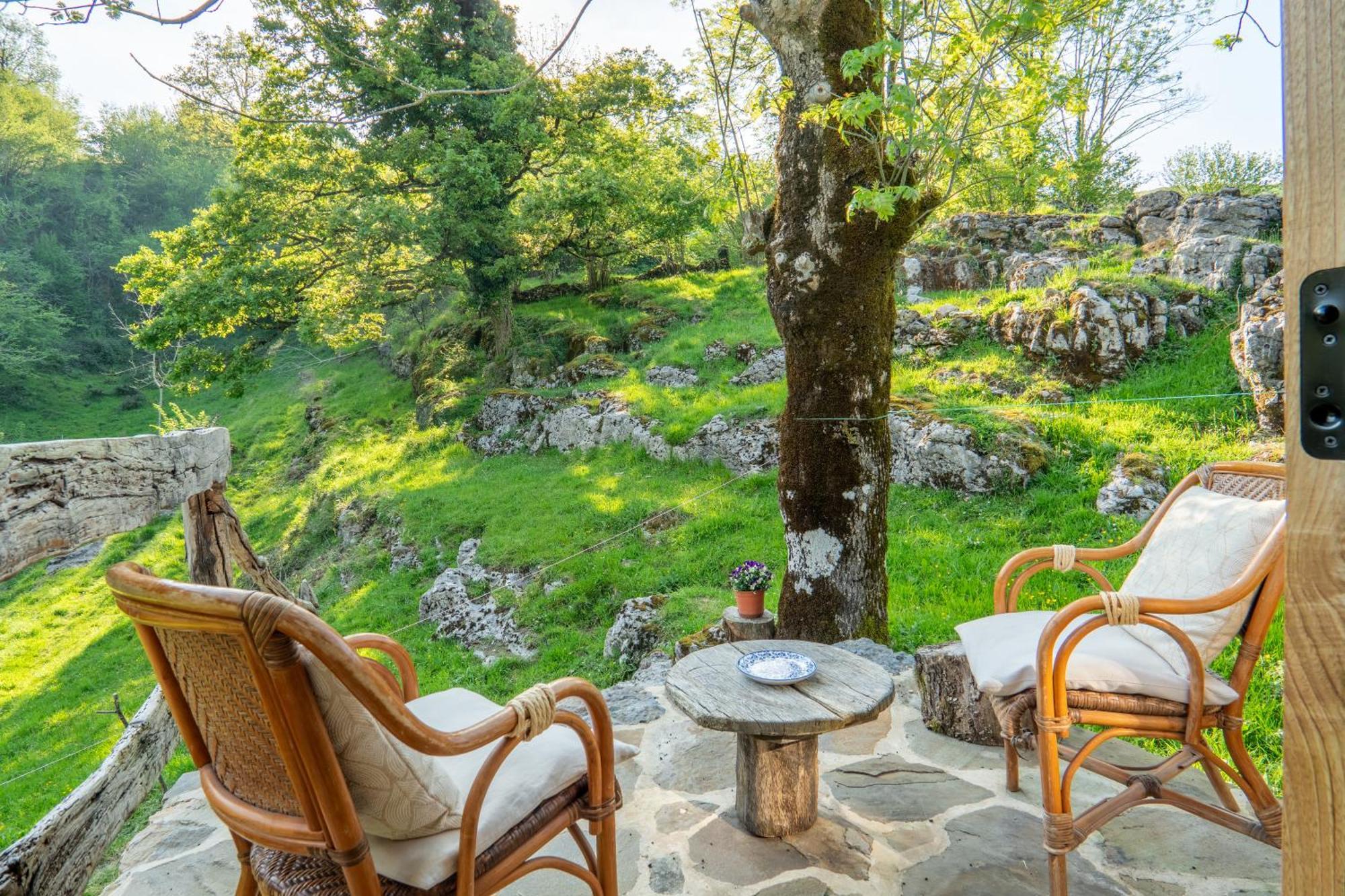 Vivienda Pasiega Lo Lucas 1920 San Roque de Riomiera Bagian luar foto